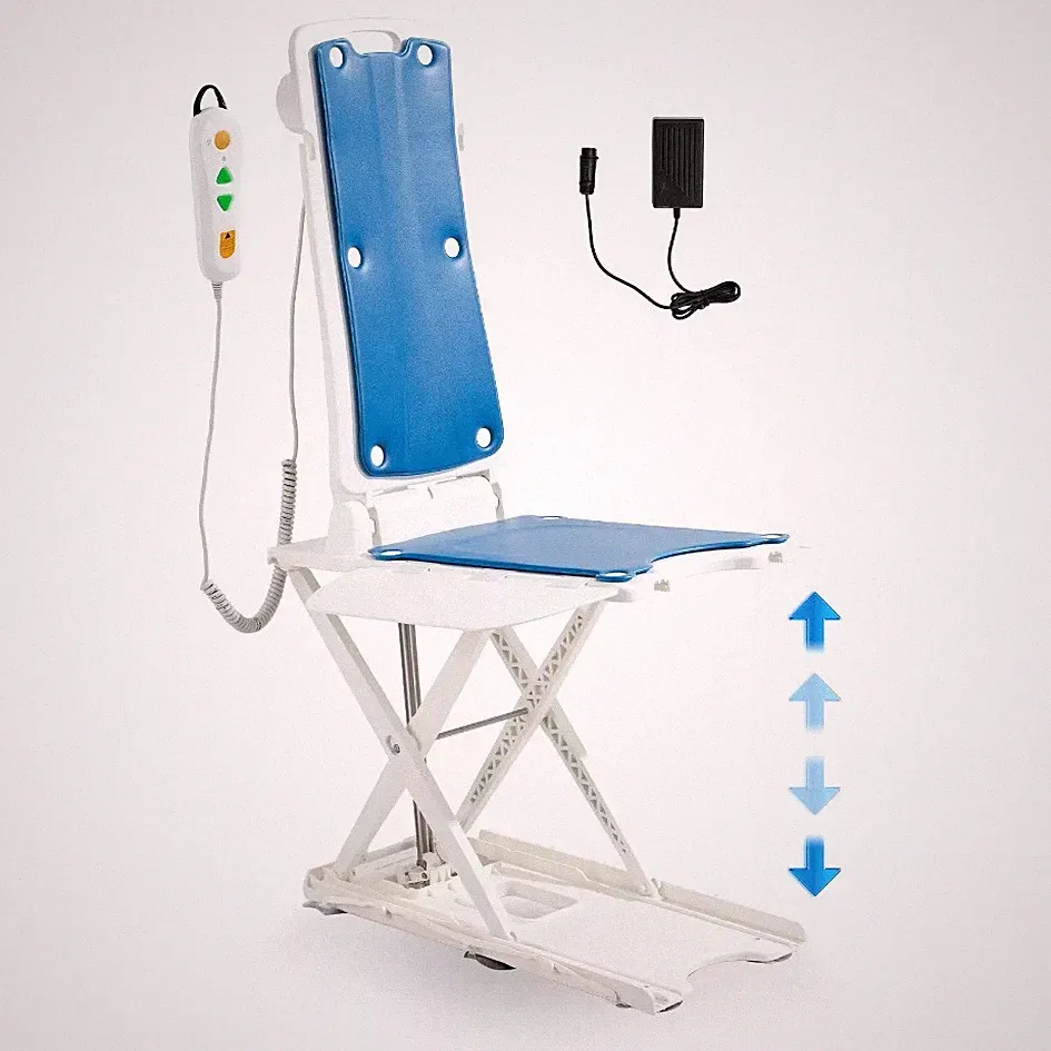 Electric Chair Lift 20" Lift Elderly off Floor 300 LBS Seniors Patient Bath Lift
