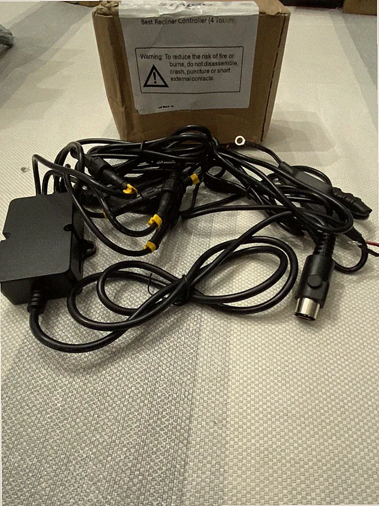 Touch Sensor and Control Box Set for Lift Chairs Electric Recliners - 4 Touch